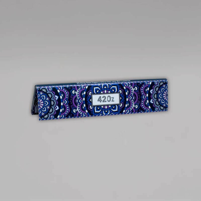 420z King Size Papers, Bio Luzerne, Grape Sparkle