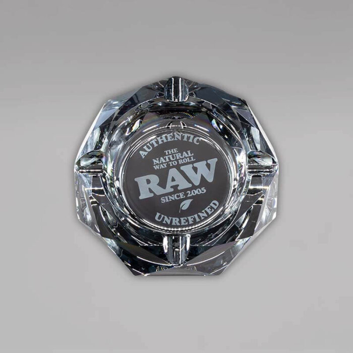 RAW Kristallglas Aschenbecher, Dark Side
