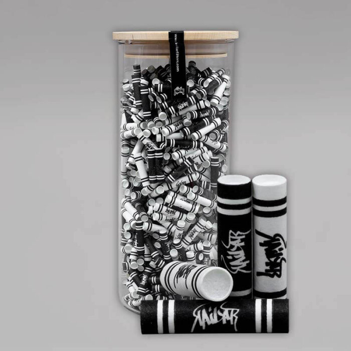 825 Kailar Slim Size Aktivkohlefilter Mixed Glas