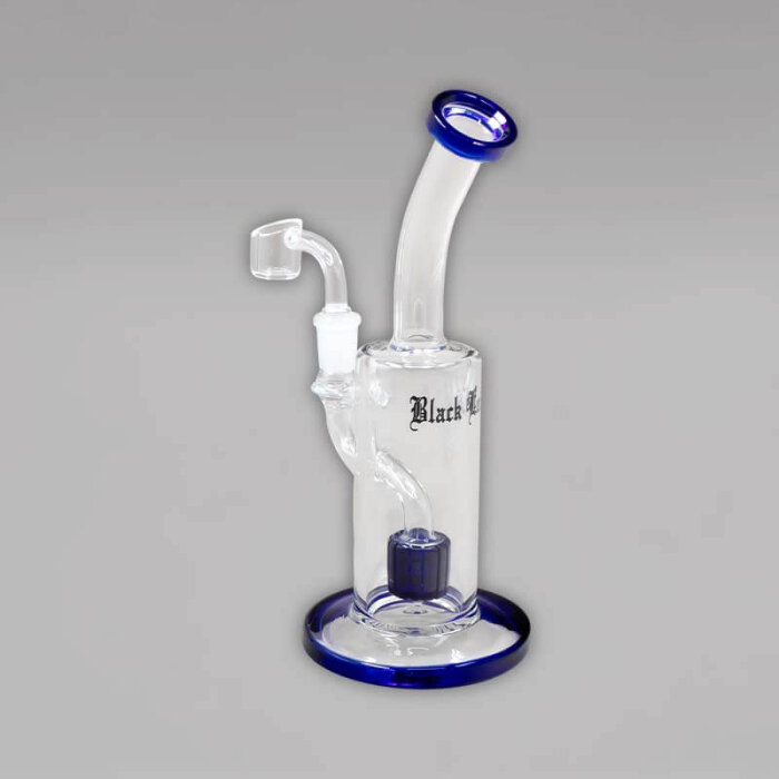 Black Leaf Oil Rig mit Trommelperkolator, Blau, 22,8 cm 14,5er
