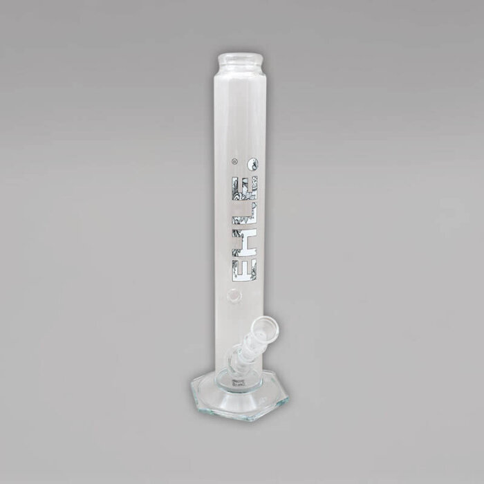Ehle Bong gerade, Black&White, 1.000 ml, 46 cm, 18,8er