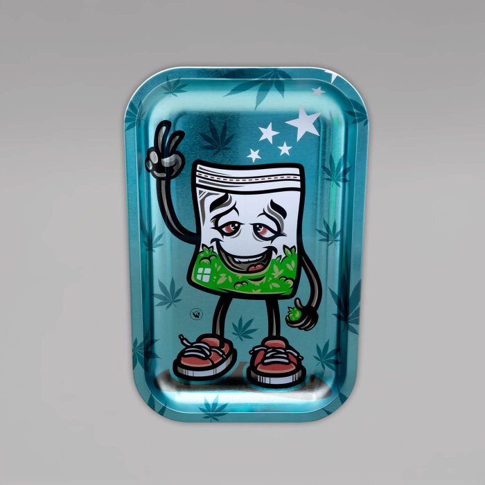 Rolling Tray 420 Characters, Metall, 27,5 x 17,5 cm