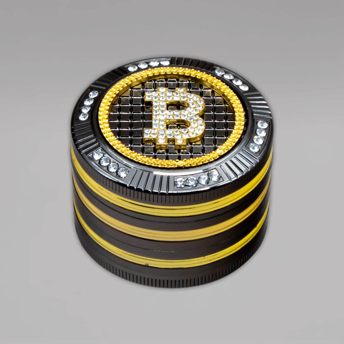 Bling Bling Grinder, 4-teilig, 50 mm, Crypto