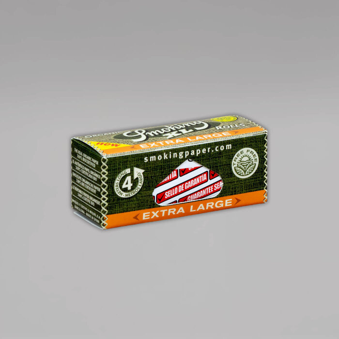 Smoking Organic XL Rolls, Rolle mit 4 Metern