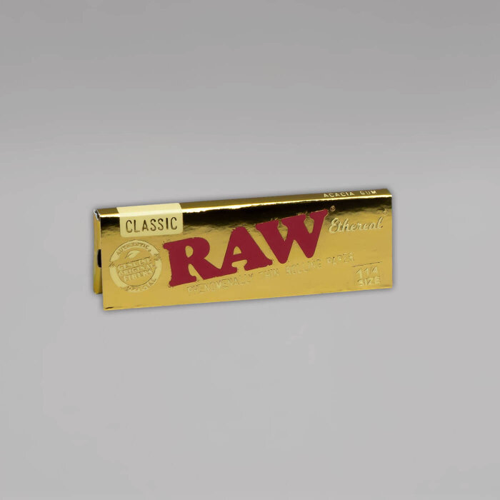 RAW Ethereal 1 1/4 Size Rolling Paper, Heftchen