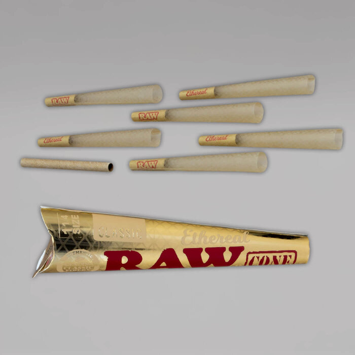 RAW Ethereal Classic 1 1/4 Size Cones, 6 Stück
