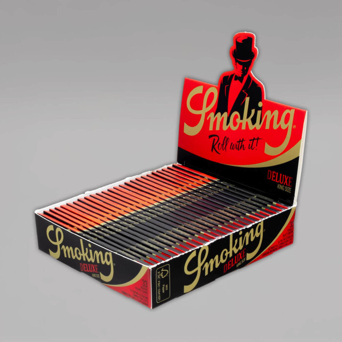 Smoking Deluxe King Size Longpaper Box, 25 Heftchen