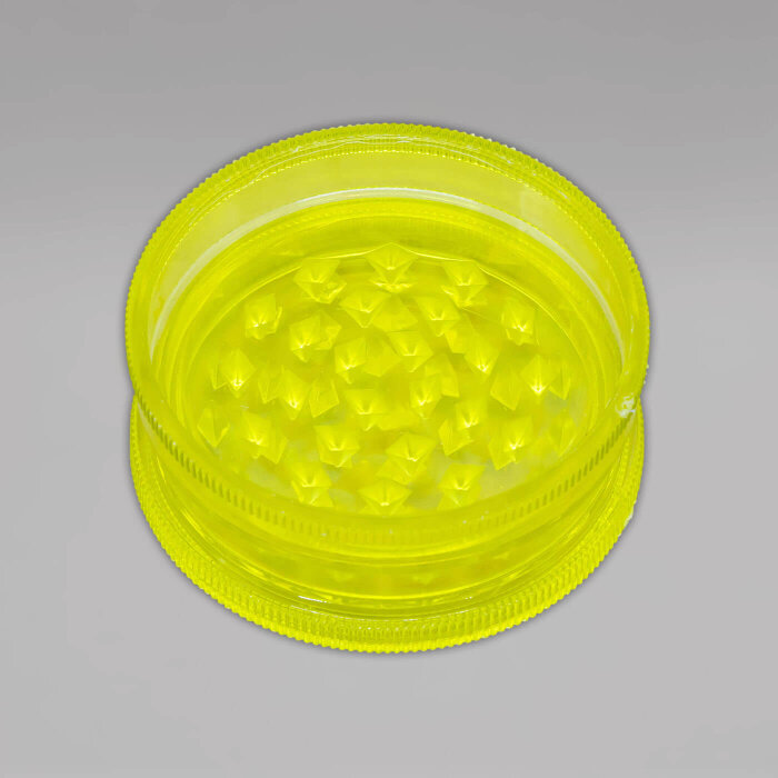 Plastikgrinder, 60 mm, Gelb