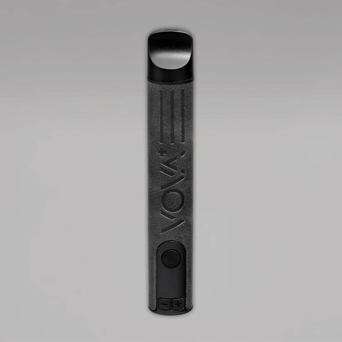 VOVA Plus Vaporizer, Black Leather