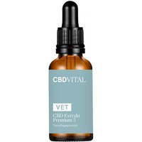CBD VITAL Vet Cbd Extrakt Premium 5% Tropfen für Hund & Katze