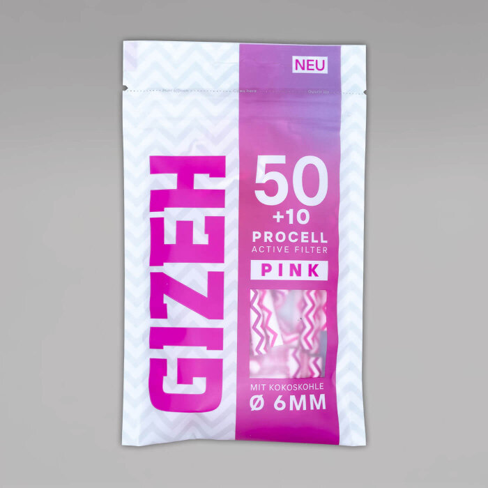 60 GIZEH ProCell Active Filter Pink, 6 mm