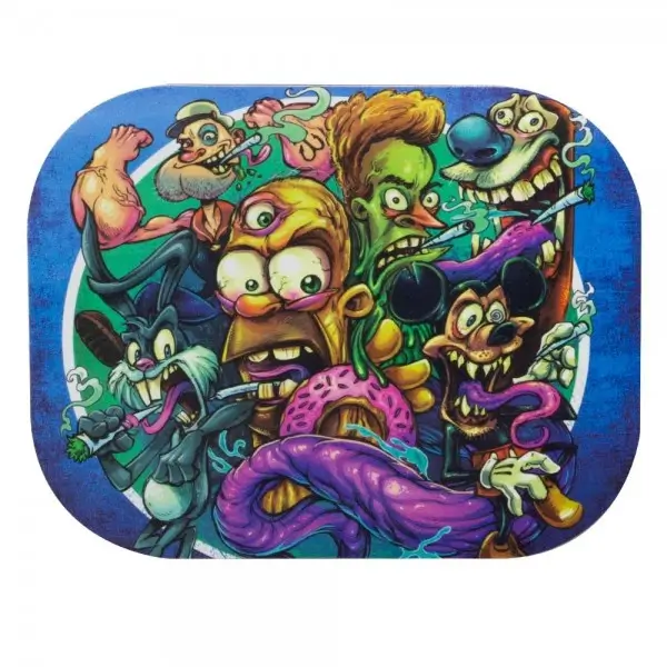 Amsterdam Magnet Rolling Tray Cover Stoned 18 x 14 cm
