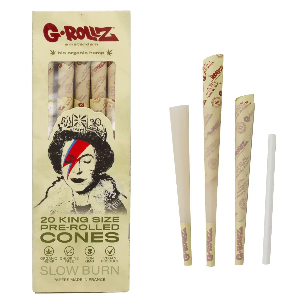 G-Rollz Banksy Graffiti Lizzie Stardust Unbleached