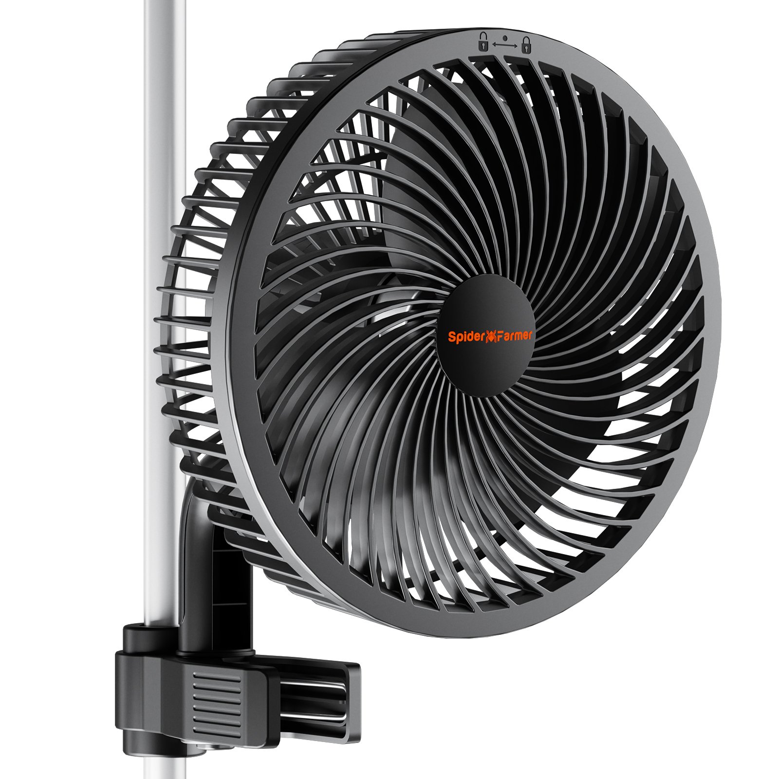 Spider Farmer 6-Zoll Clip-Ventilator 9W (EU-Stecker)