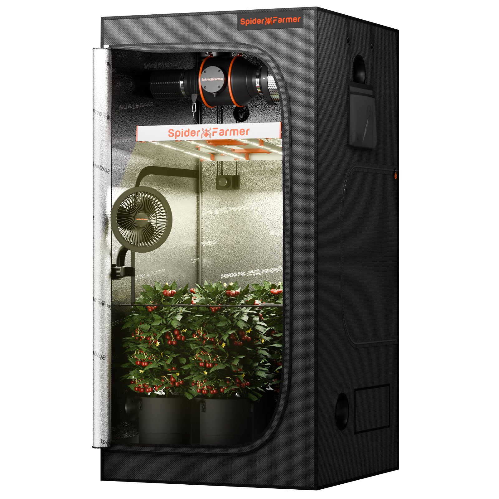 Spider Farmer G3000 smartes Growzelt-Set 90x90x180 cm