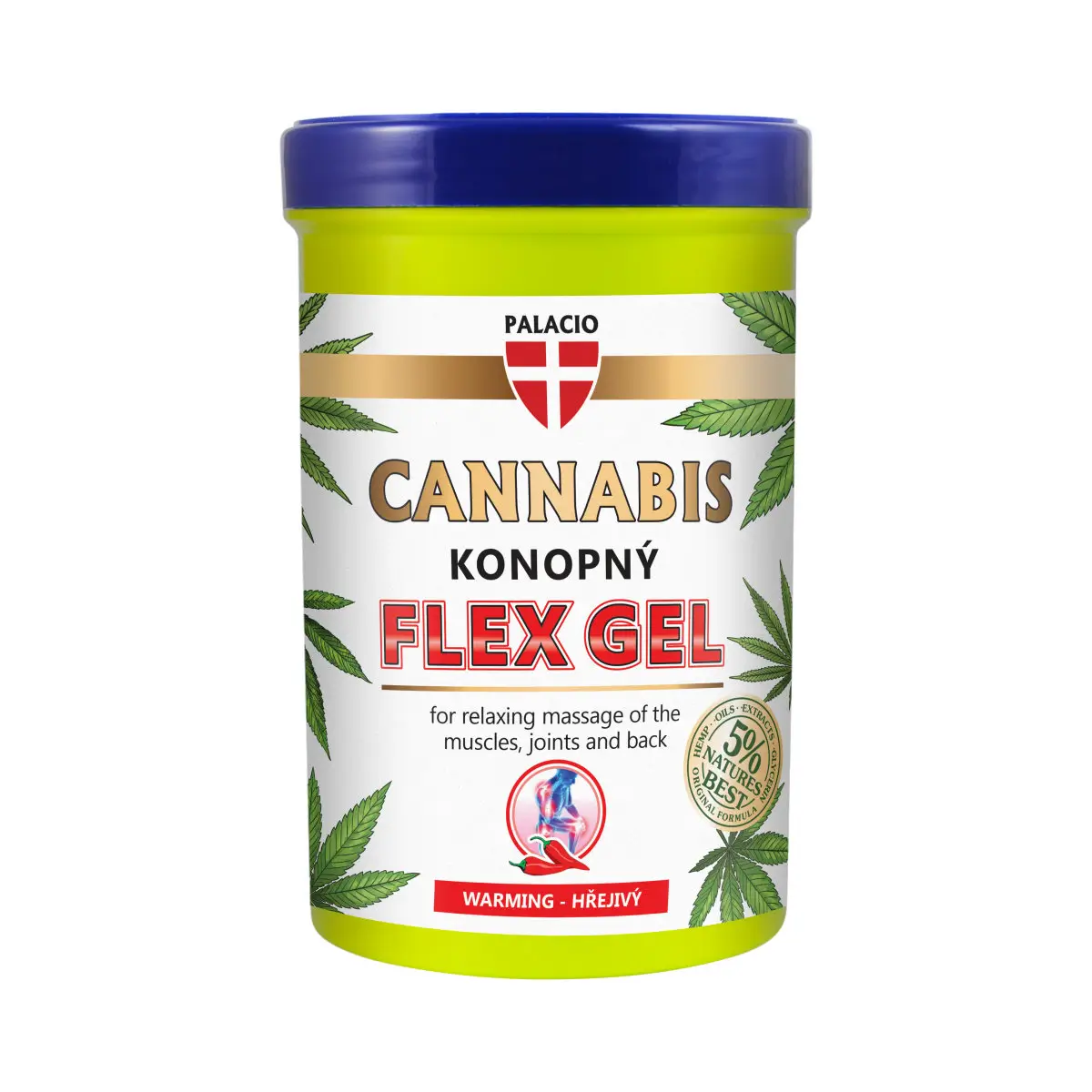 Palacio Flexgel Massagegel wärmend - 380ml Dose