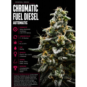 Criminal Seeds Chromatic Fuel Diesel Auto Fem 3St.