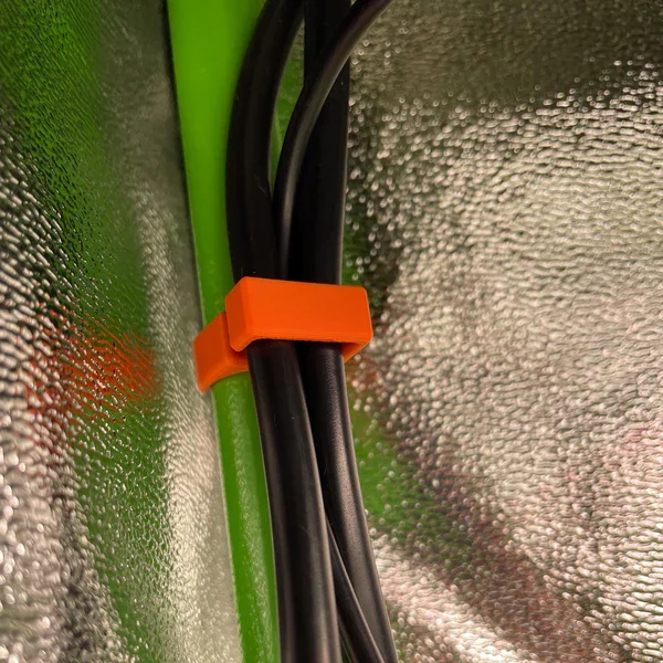 Plant Technology Kabelhalter für Growzeltstangen, 10er Set, 22 mm, XL, für 6-8 Kabel