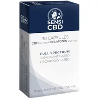 CBD-Melatonin-Kapseln 40 mg, 30 Kapseln
