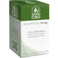 CBD-Kapseln – 15 mg – 60 Kapseln, 60 Kapseln