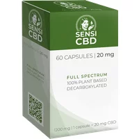 CBD-Kapseln 20 mg – 60 Kapseln, 60 Kapseln
