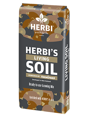Herbi's Living Soil, by Floragard, 20L