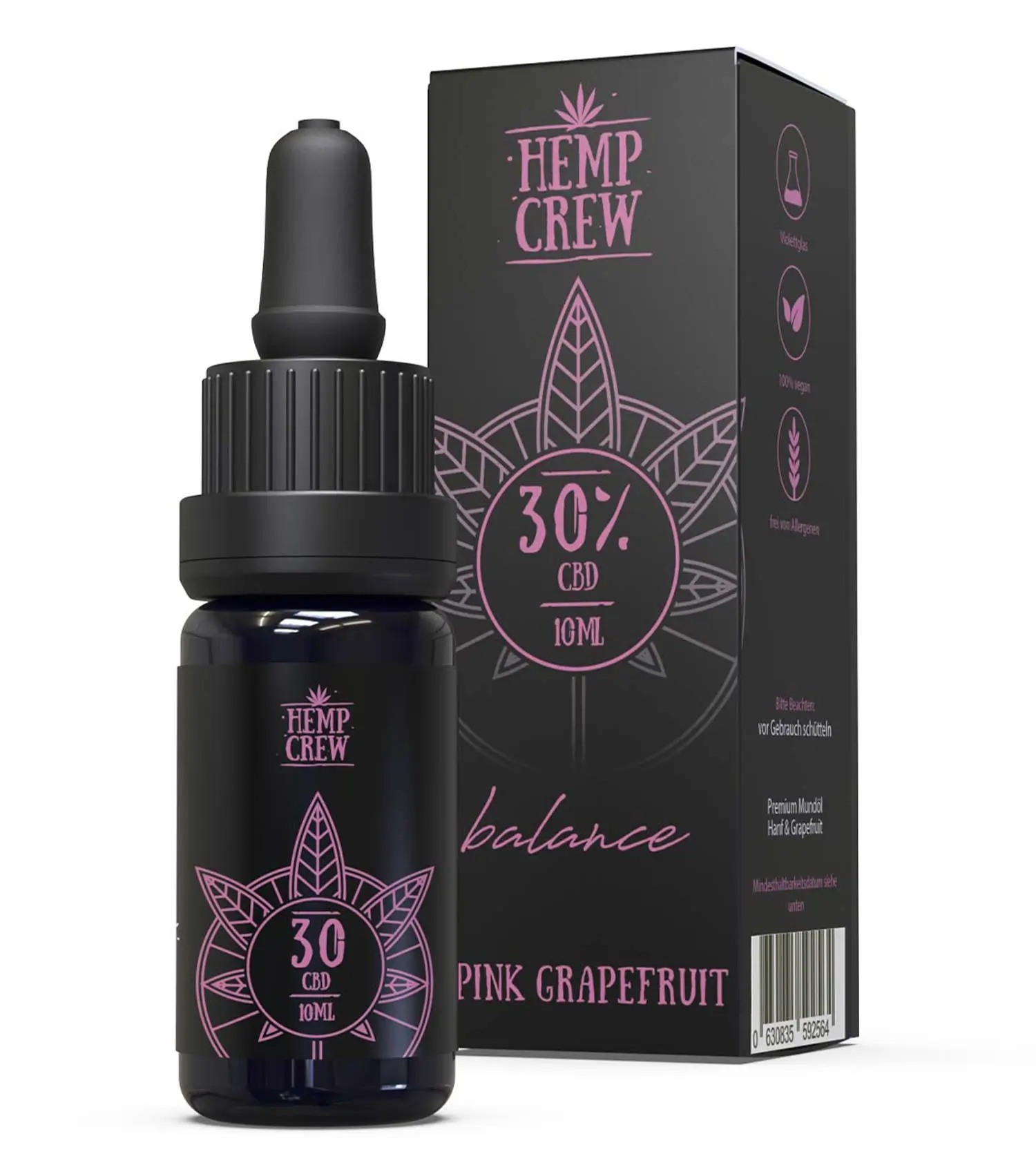 CBD Öl Pink Grapefruit (30%) HempCrew