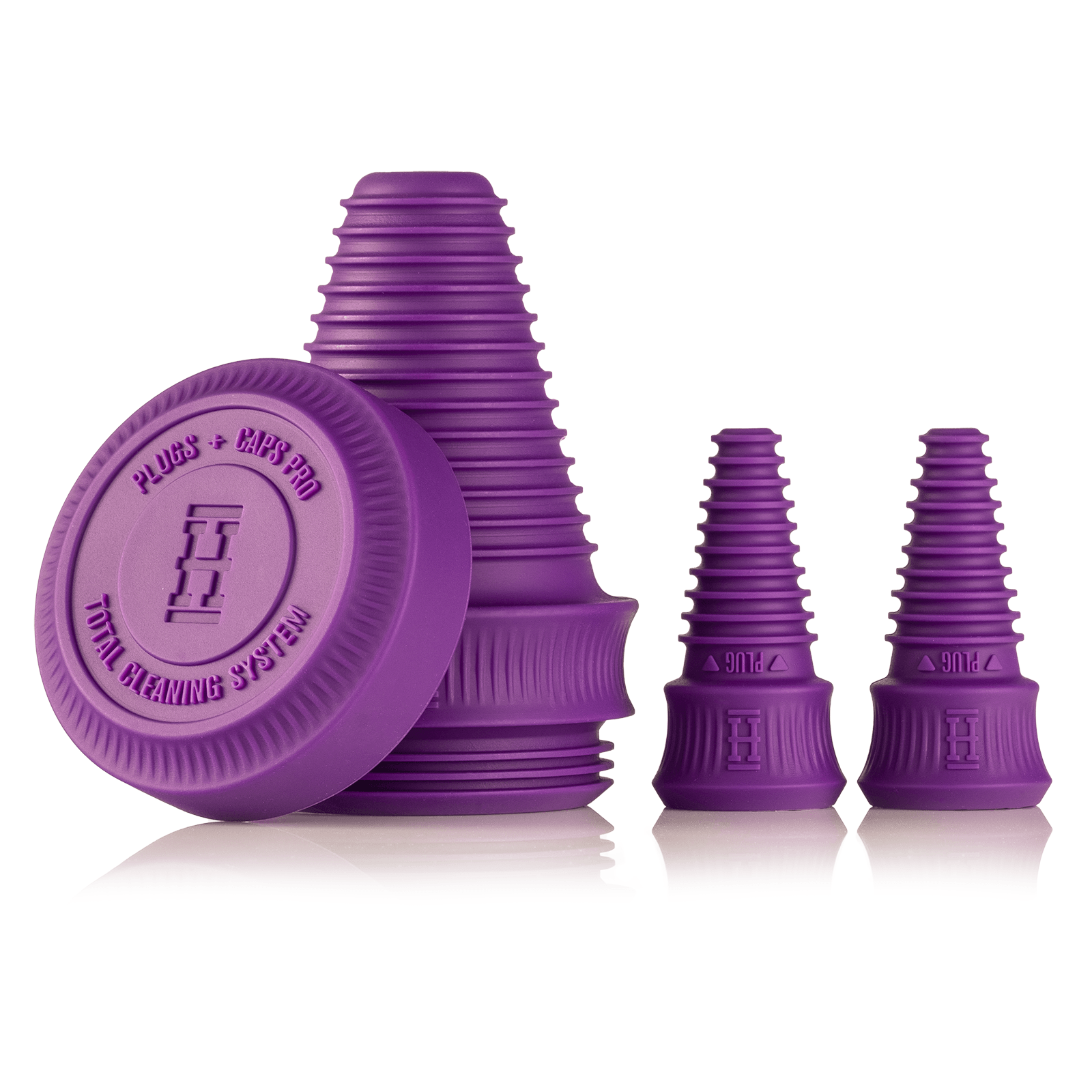 HEMPER Tech Cleaning Plugs + Caps PRO Reinigungsset – Purple
