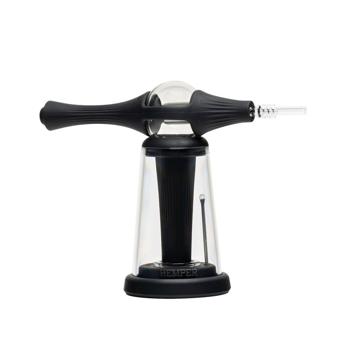 HEMPER Vapor Station Dab-Straw-Station – Black
