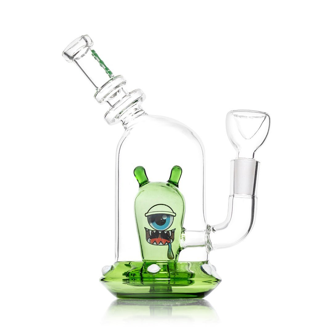 HEMPER Space Monster Wasserfilter-Glas – Green