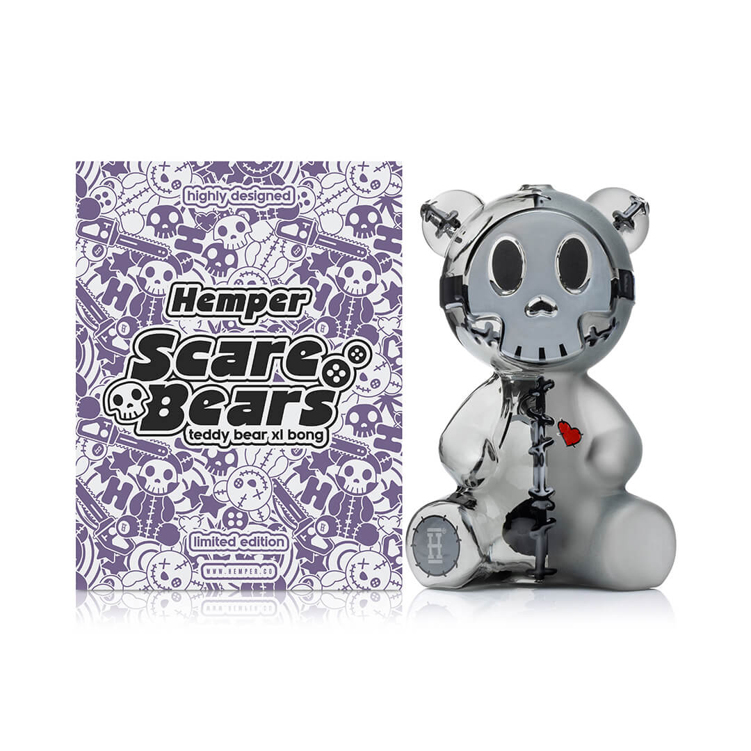 HEMPER Scare Bears Teddy Bear Wasserfilter-Glas XL