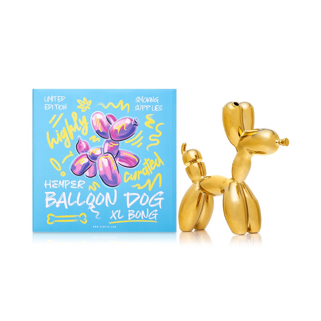 HEMPER Balloon Dog Wasserfilter-Glas XL