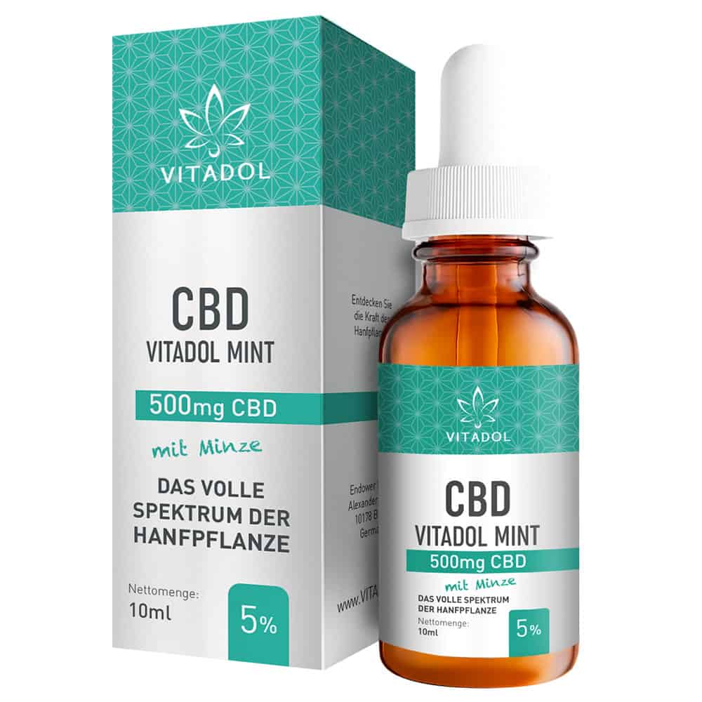 Vitadol Mint CBD Öl 5% 10ml