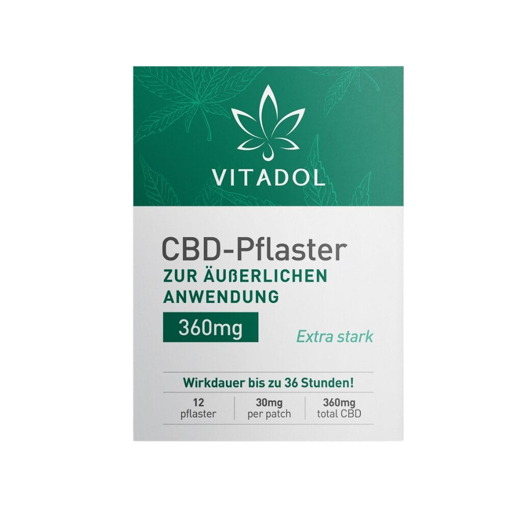 Vitadol CBD Pflaster 360mg CBD