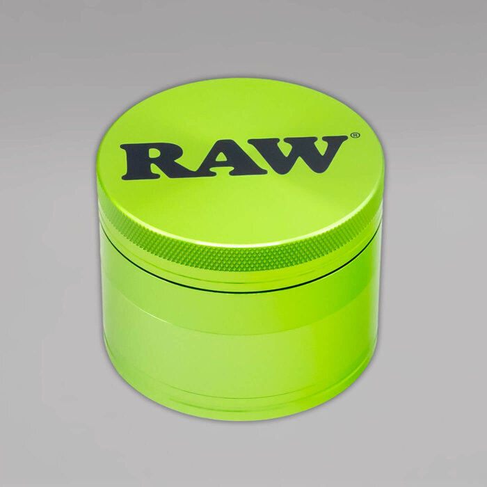 RAW Emerald Green Grinder, Alu, 4-teilig, 56 mm