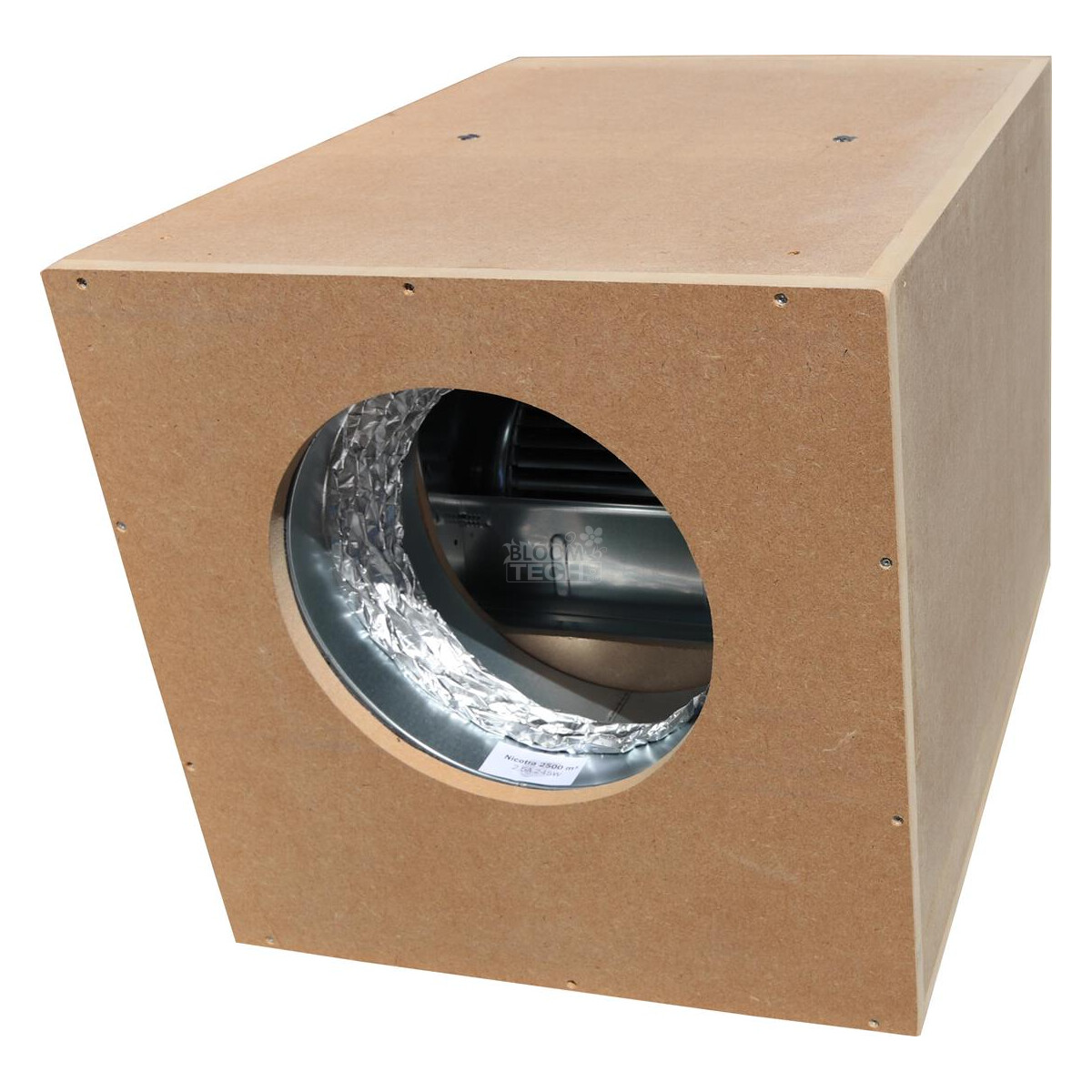 Airfan Schneckenhauslüfterbox MDF Softbox 5000 m³/h, 2 × 250 mm / 315 mm