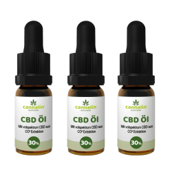 CBD Öl 30% 10ml | 3 zum Preis von 2