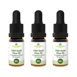 CBD Gold Öl 50% Angebot 10ml | 3 zum Preis von 2