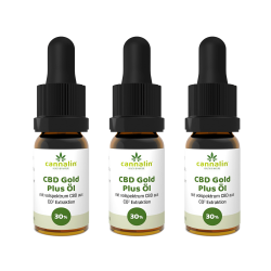CBD Gold Öl 30% Angebot 10ml | 3 zum Preis von 2