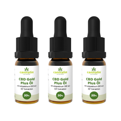 CBD Gold Öl 20% Angebot 10ml | 3 zum Preis von 2