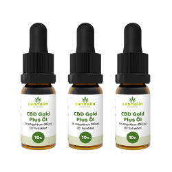 CBD Gold Öl 10% Angebot 10ml | 3 zum Preis von 2