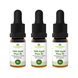 CBD Gold Öl 5% Angebot 10ml | 3 zum Preis von 2
