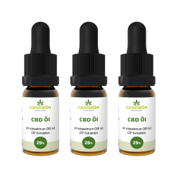 CBD Öl 25% 10ml | 3 zum Preis von 2