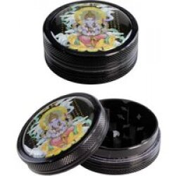 Black Leaf Ganesha Grinder 2-tlg. schwarz