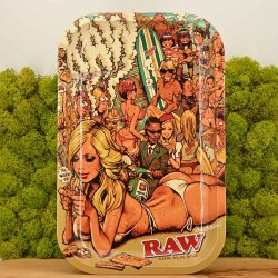 RJB Summer Medium Rolling Tray