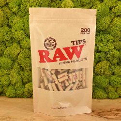 RAW Pre-Rolled Filter Tips (200 Stück)