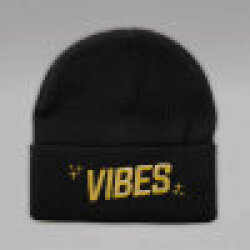 VIBES Beanie, schwarz