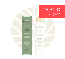 Enecta Körperlotion mit 200mg CBD