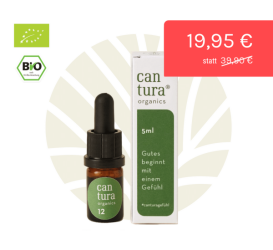 Cantura AKUT 12 | Bio-Hanf-Öl 5 ml Mini