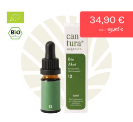 Cantura AKUT 12 | Bio-Hanf-Öl 10 ml